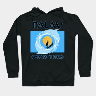 Palau Spokes Beach Hoodie